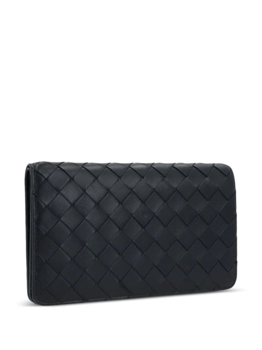 Black POUCH INTRECCIO Wallet 4