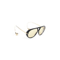 Black Golden Classic Aviator Sunglasses 1