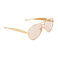 Golden Brown Aviator Sunglasses 1
