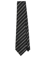 Black Striped Tie 1