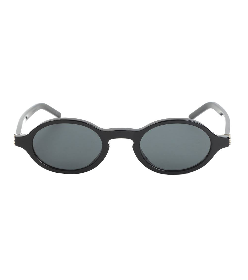 Black Oval Sunglasses 1