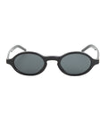 Black Oval Sunglasses 1