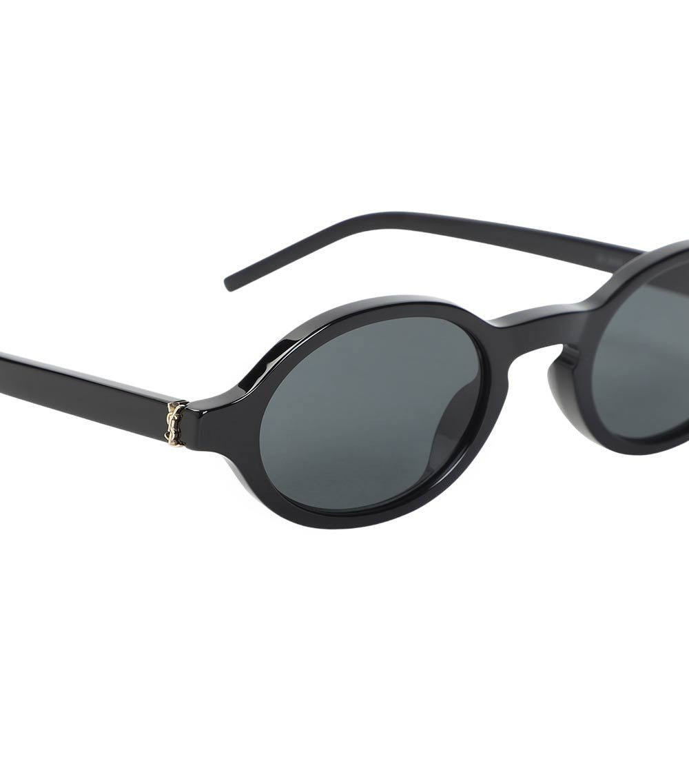 Black Oval Sunglasses 3
