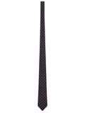 Navy Blue Polka Dot Tie 1