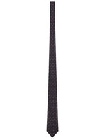 Navy Blue Polka Dot Tie 1
