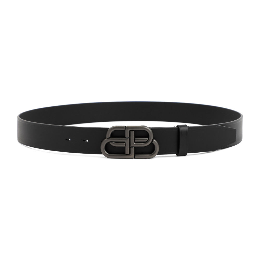 Black BB Buckle Belt 1