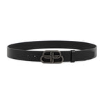Black BB Buckle Belt 1