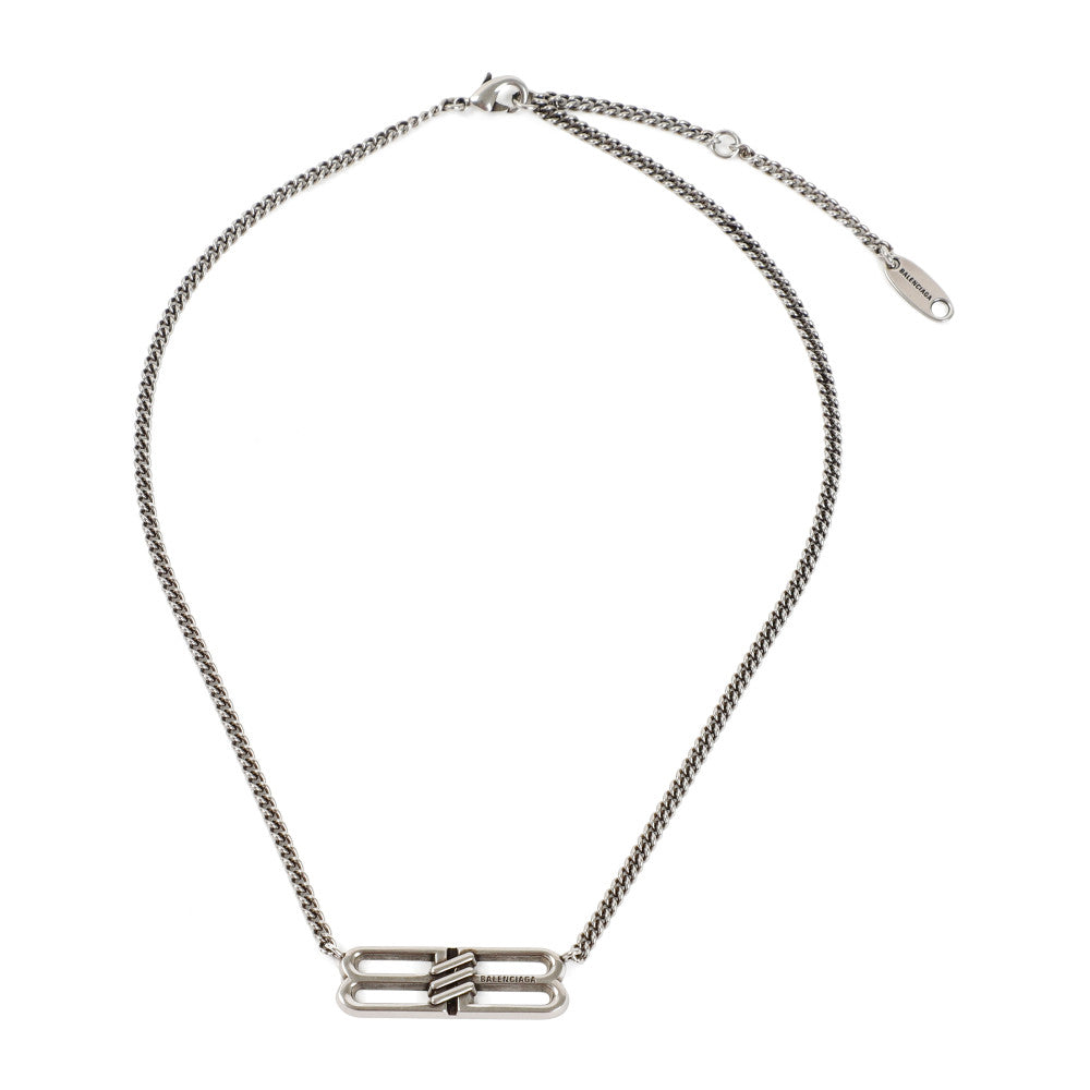 Silver BB Icon Necklace 1