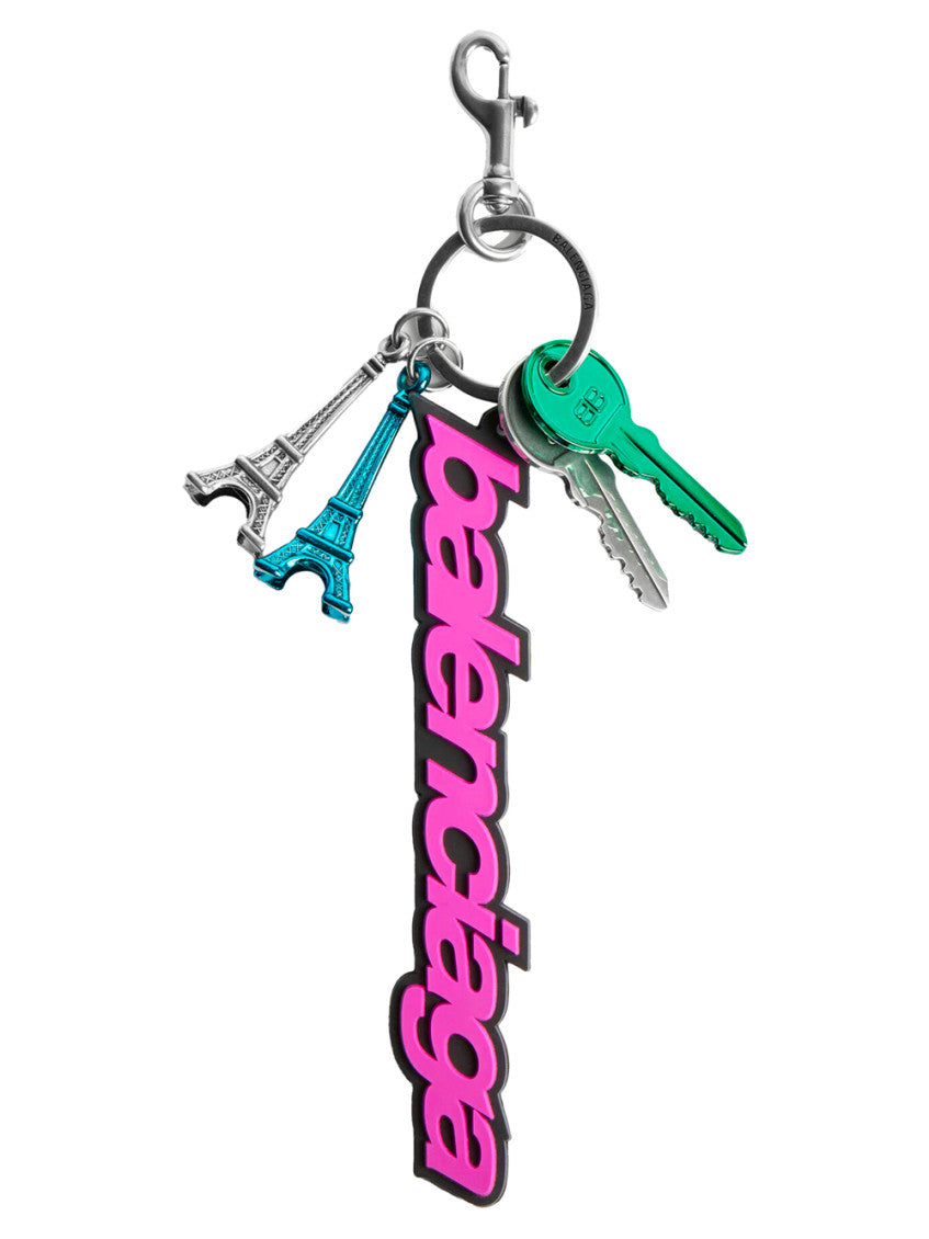 Multicolor Biker Logo Charm 1