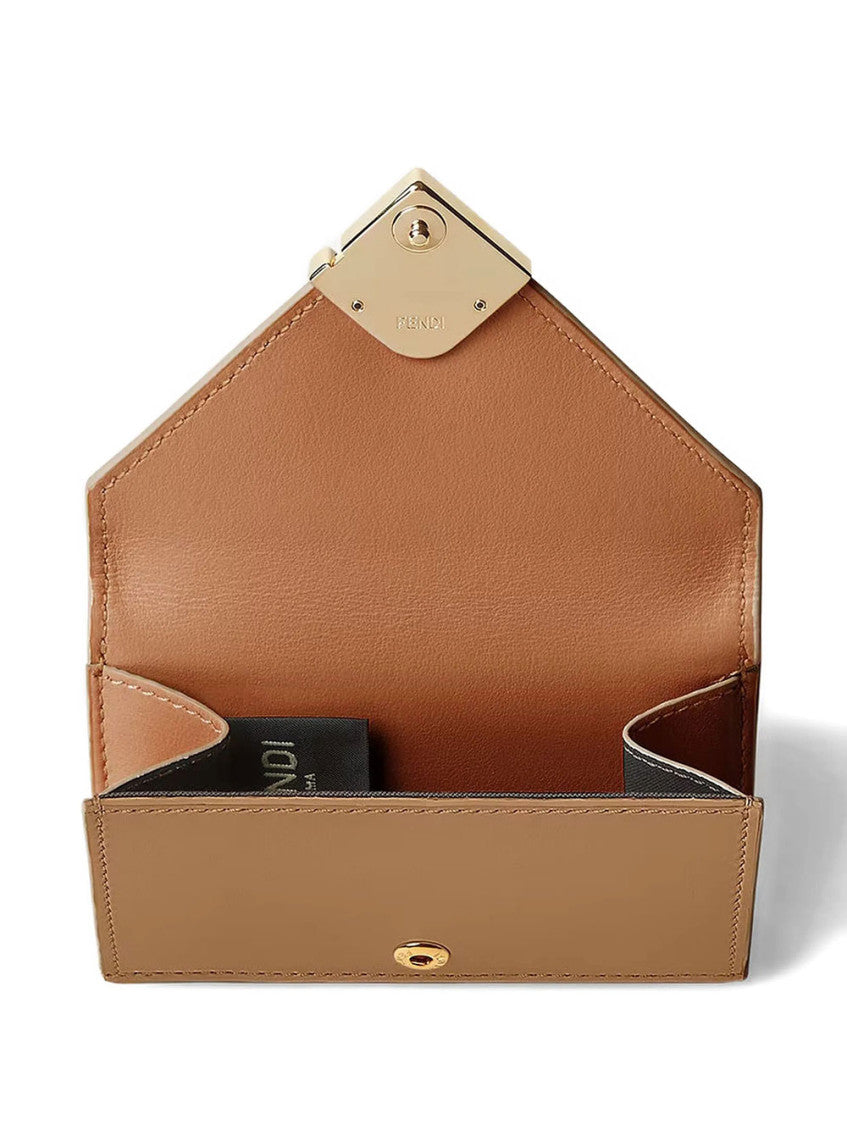 Brown Solid Wallet 3