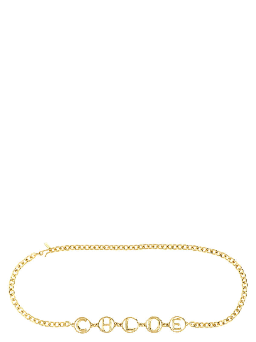 Golden Chloe Script Jewel Belt 1