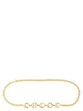 Golden Chloe Script Jewel Belt 1