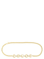 Golden Chloe Script Jewel Belt 1