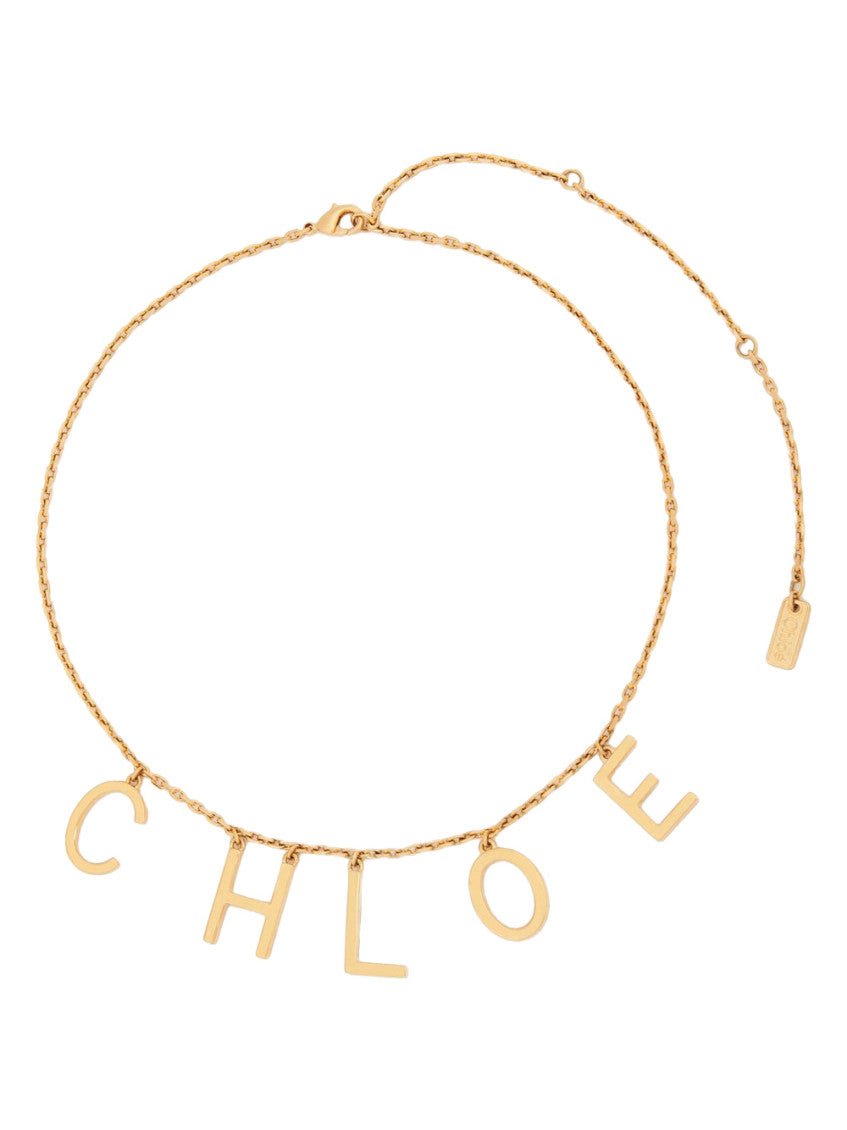 Golden The Chloe Letters Necklace 1