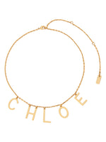 Golden The Chloe Letters Necklace 1