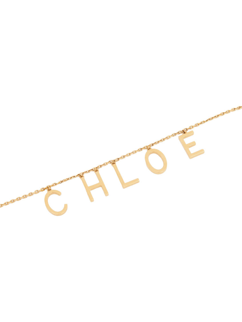 Golden The Chloe Letters Necklace 3