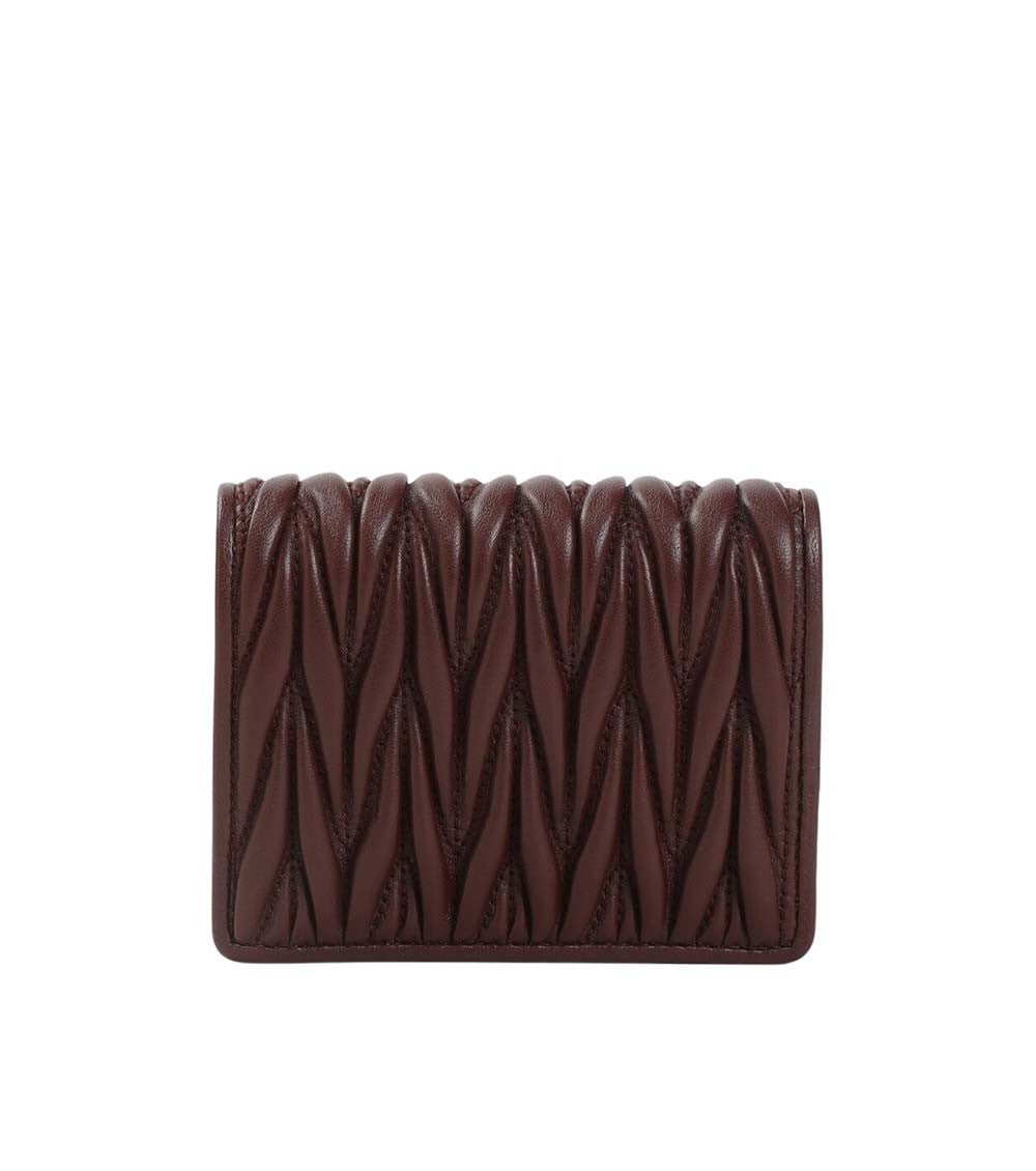 Brown Matelasse Wallet 2