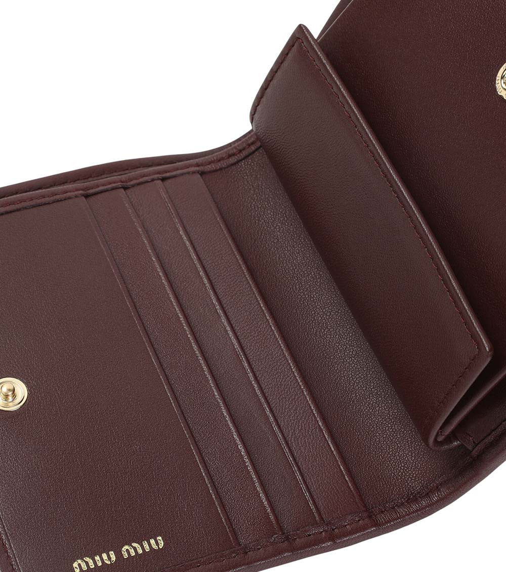 Brown Matelasse Wallet 3