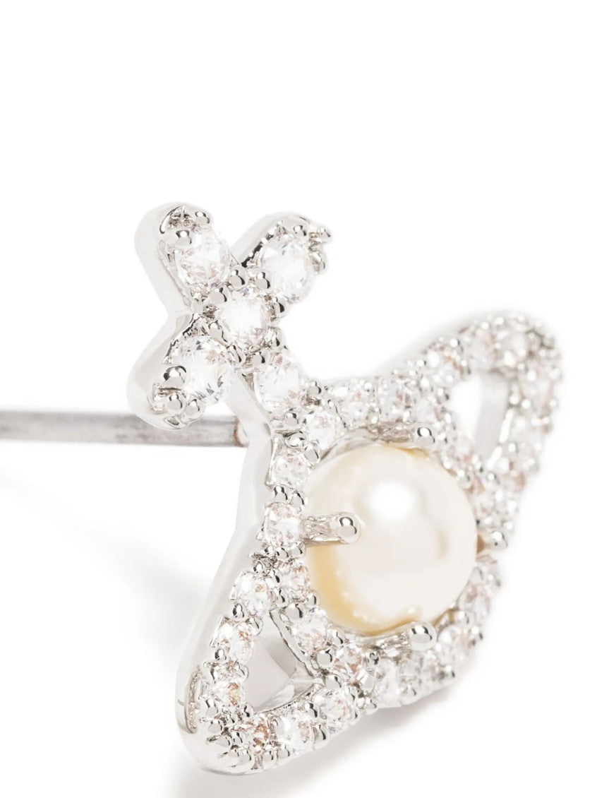 Silver Olympia Drop Earrings 2