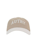 Beige Logo Baseball Cap 1