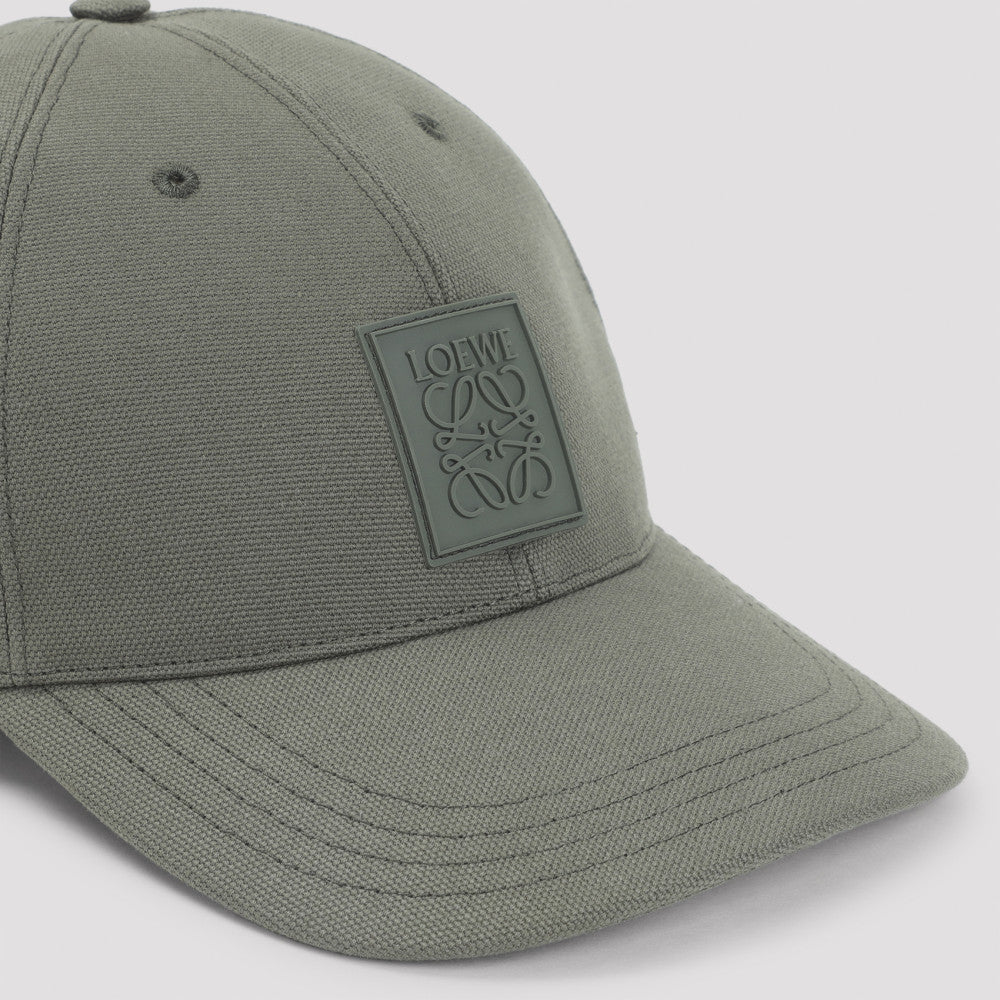 Khaki Textured Baseball Cap 5