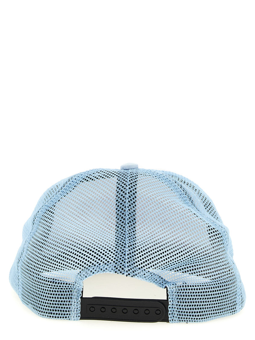 Light Blue Graphic Baseball Cap 3