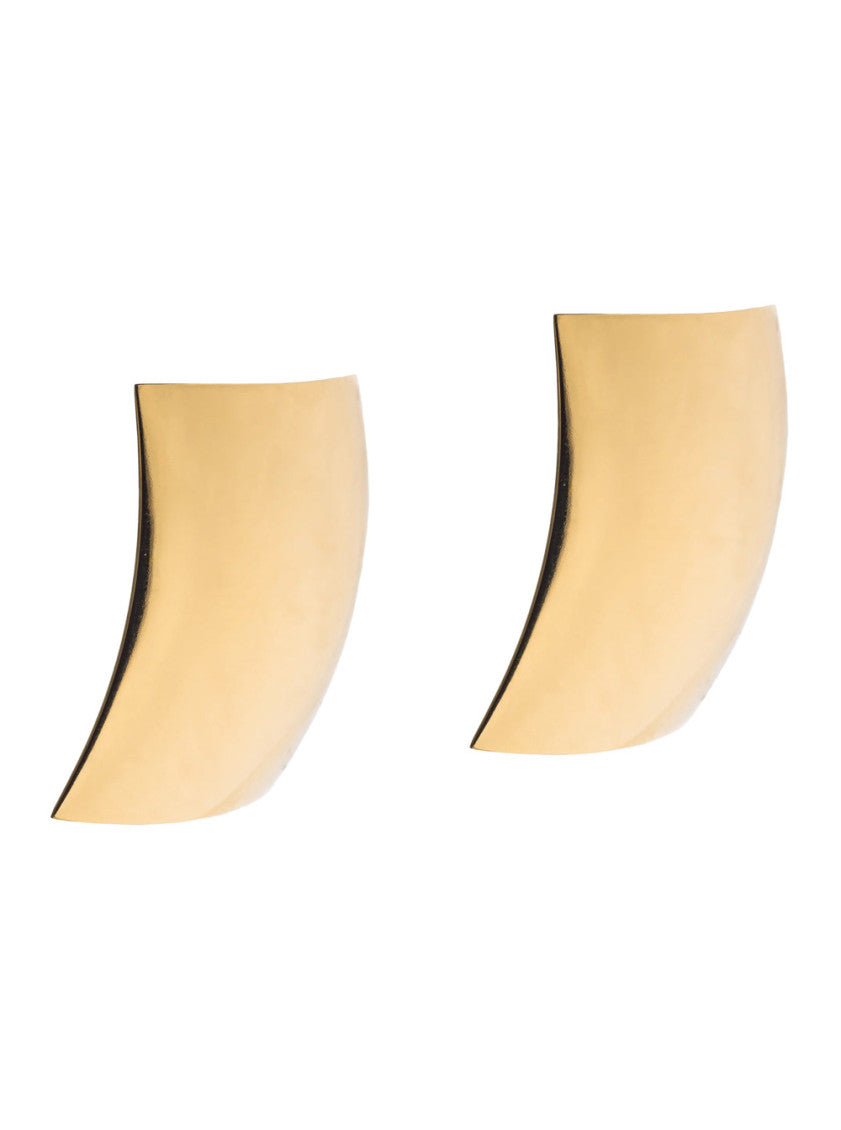 Gold 'Emily' Metallic Earrings 1
