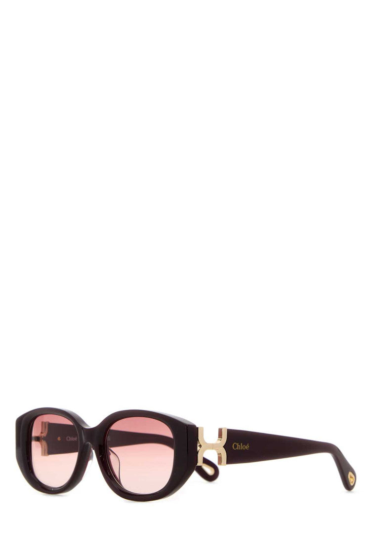 Burgundy Logo Sunglasses 1