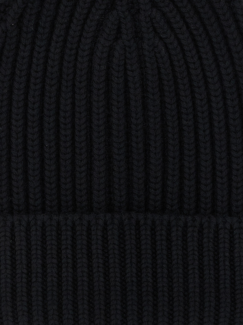 Black Beanie Hat 3