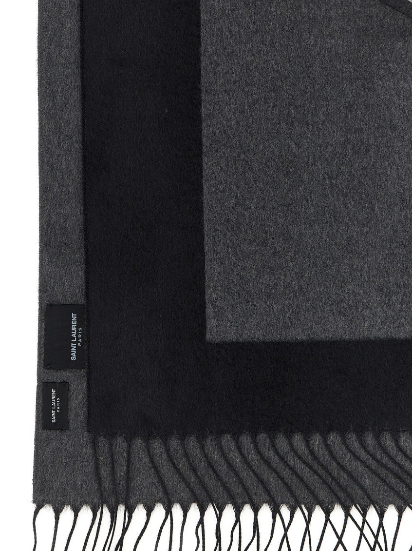 Dark Grey Logo Scarf 2