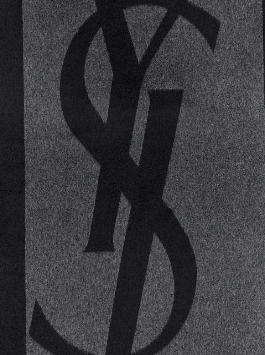 Dark Grey Logo Scarf 3