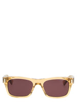 Beige Rectangular Sunglasses 1