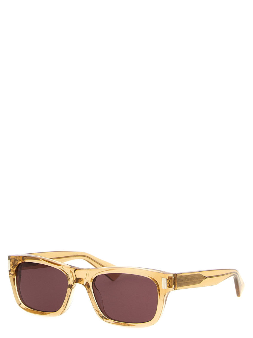Beige Rectangular Sunglasses 3