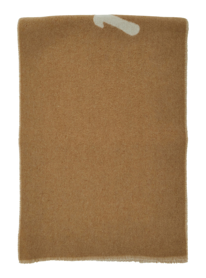 Beige Logo Scarf 1