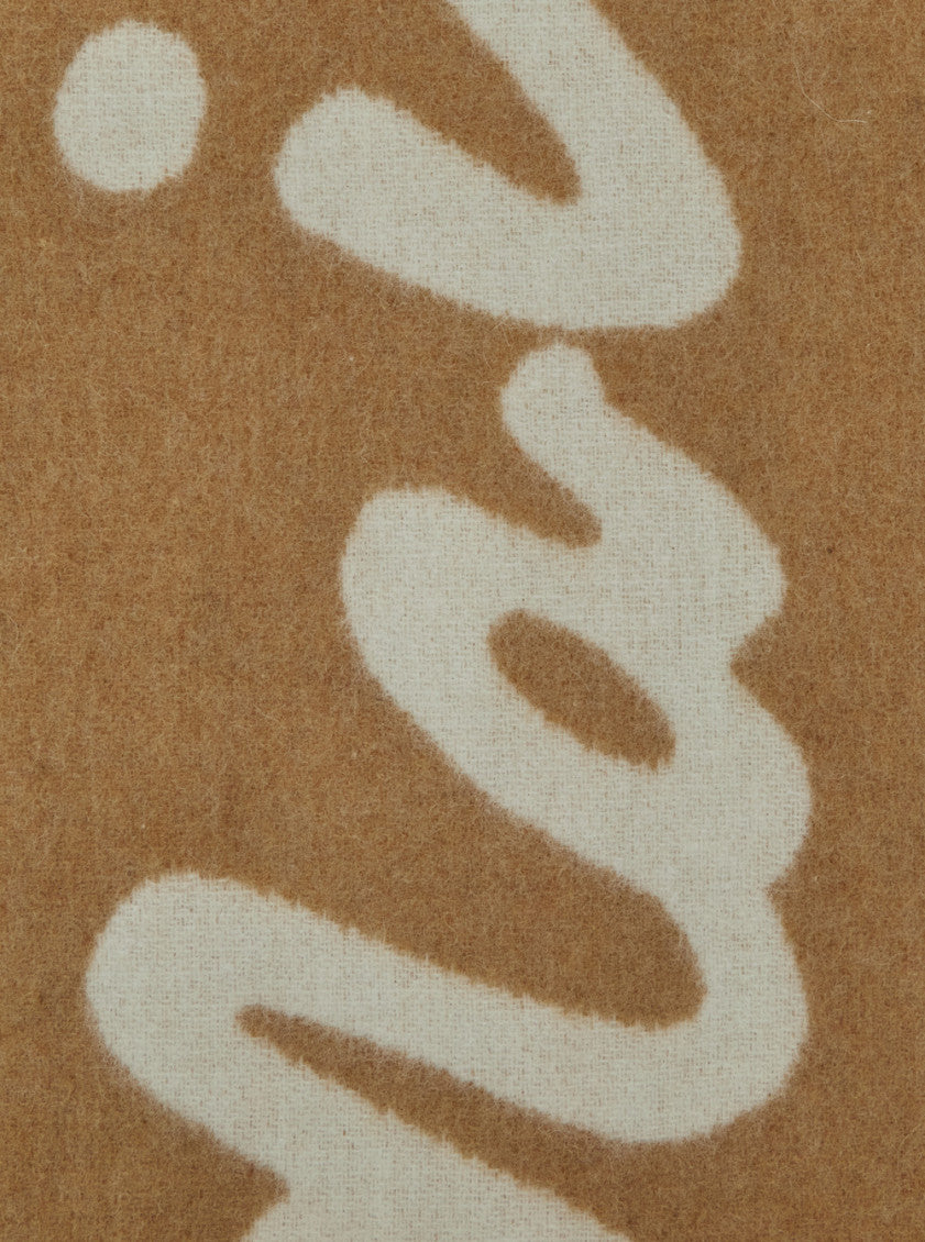 Beige Logo Scarf 3
