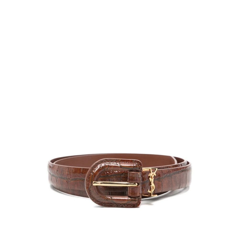 Brown Cassandre Buckle Belt 1