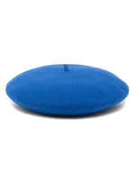 Sky Blue Wool basque beret 1