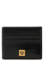 Black Logo Card Holder 1