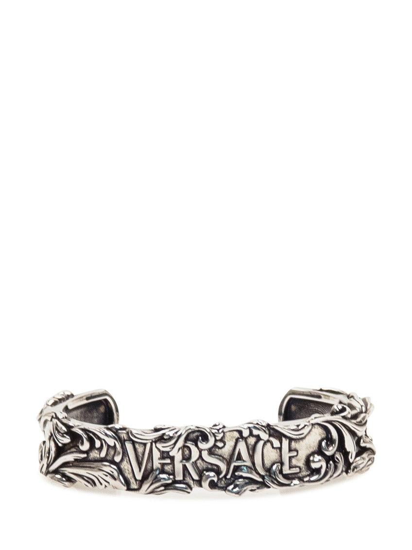 Silver Logo Bracelet 1