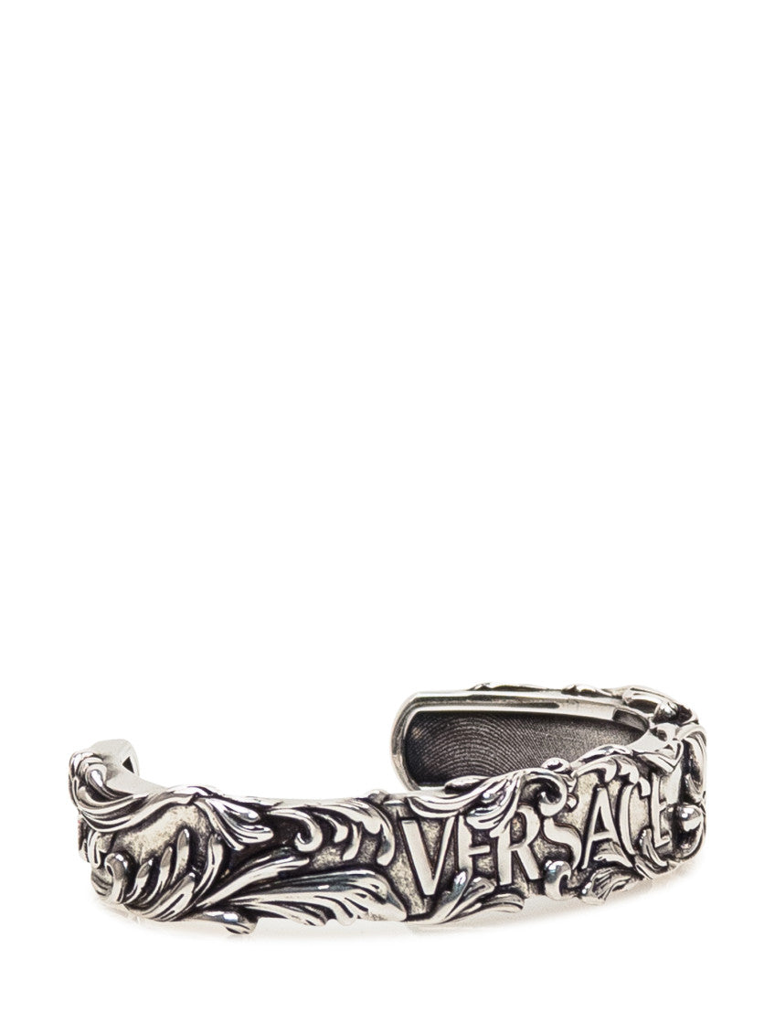 Silver Logo Bracelet 2