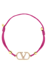 Multicolor VLogo Cord Bracelet 1