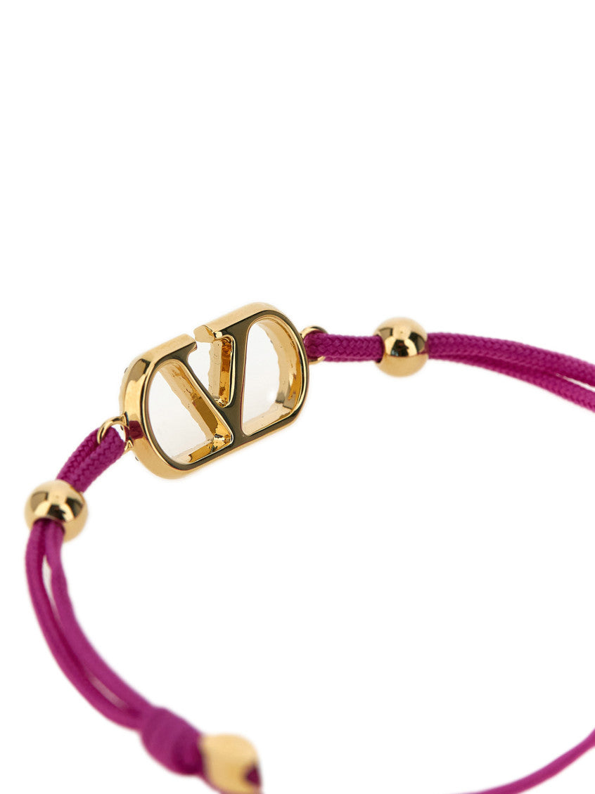 Multicolor VLogo Cord Bracelet 2
