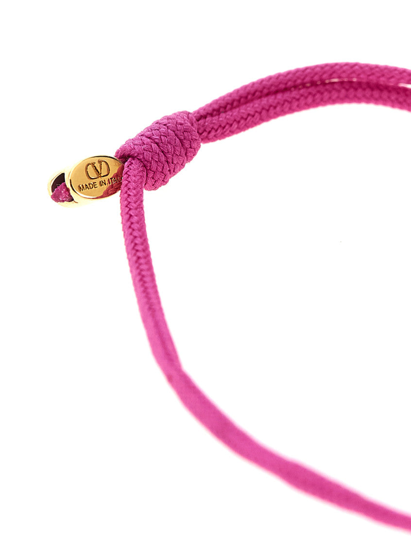 Multicolor VLogo Cord Bracelet 4