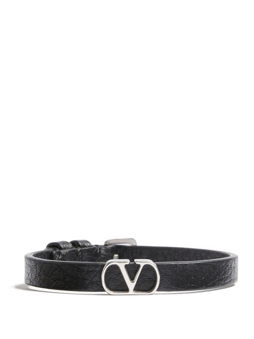 Black VLogo Signature Bracelet 1