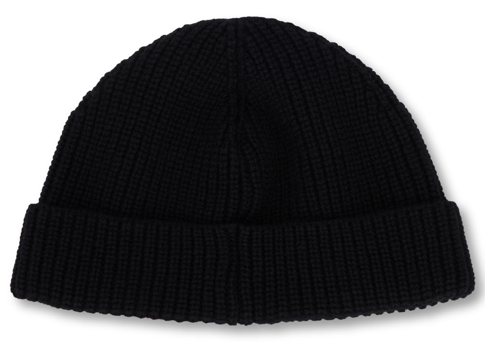 Black Logo Beanie Hat 2