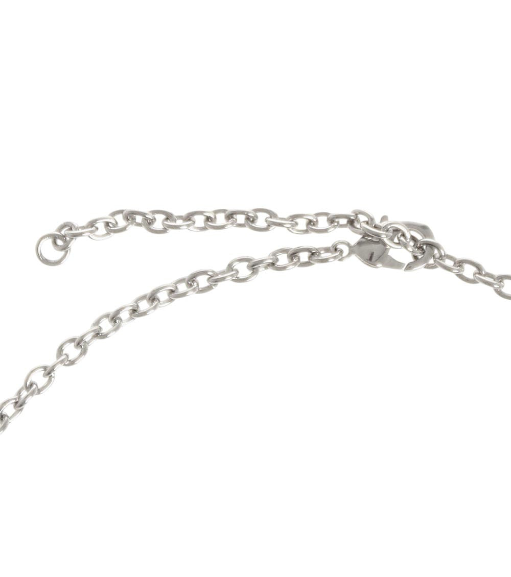 Silver Anchor Pendant Necklace 3