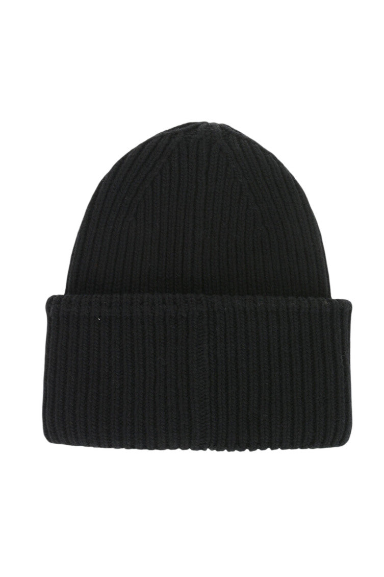 Black Logo Beanie Cap 3