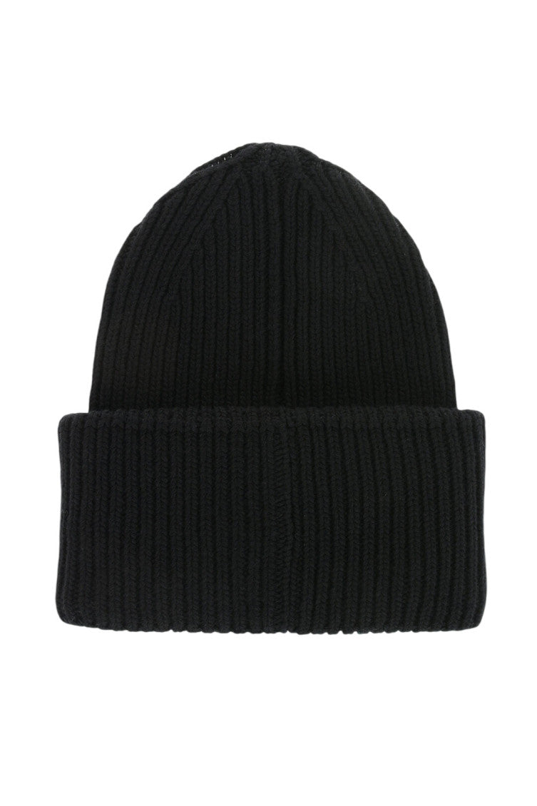 Black Logo Beanie Cap 3