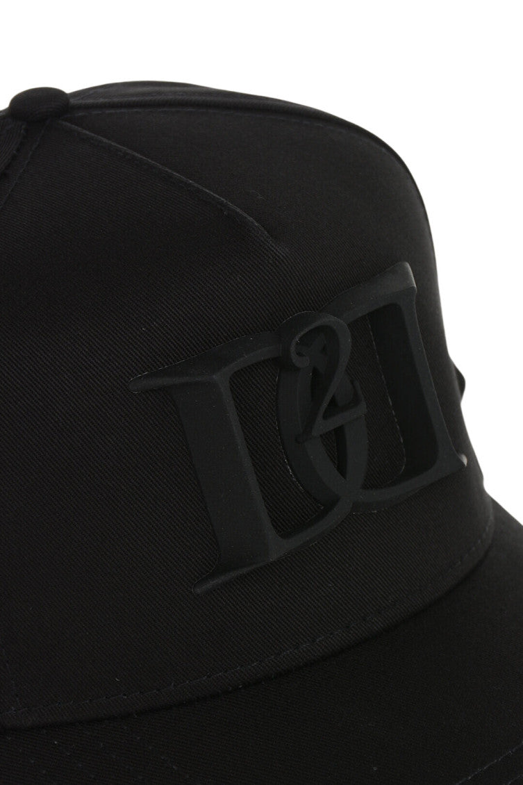 Black Tonal Logo Baseball Cap 2
