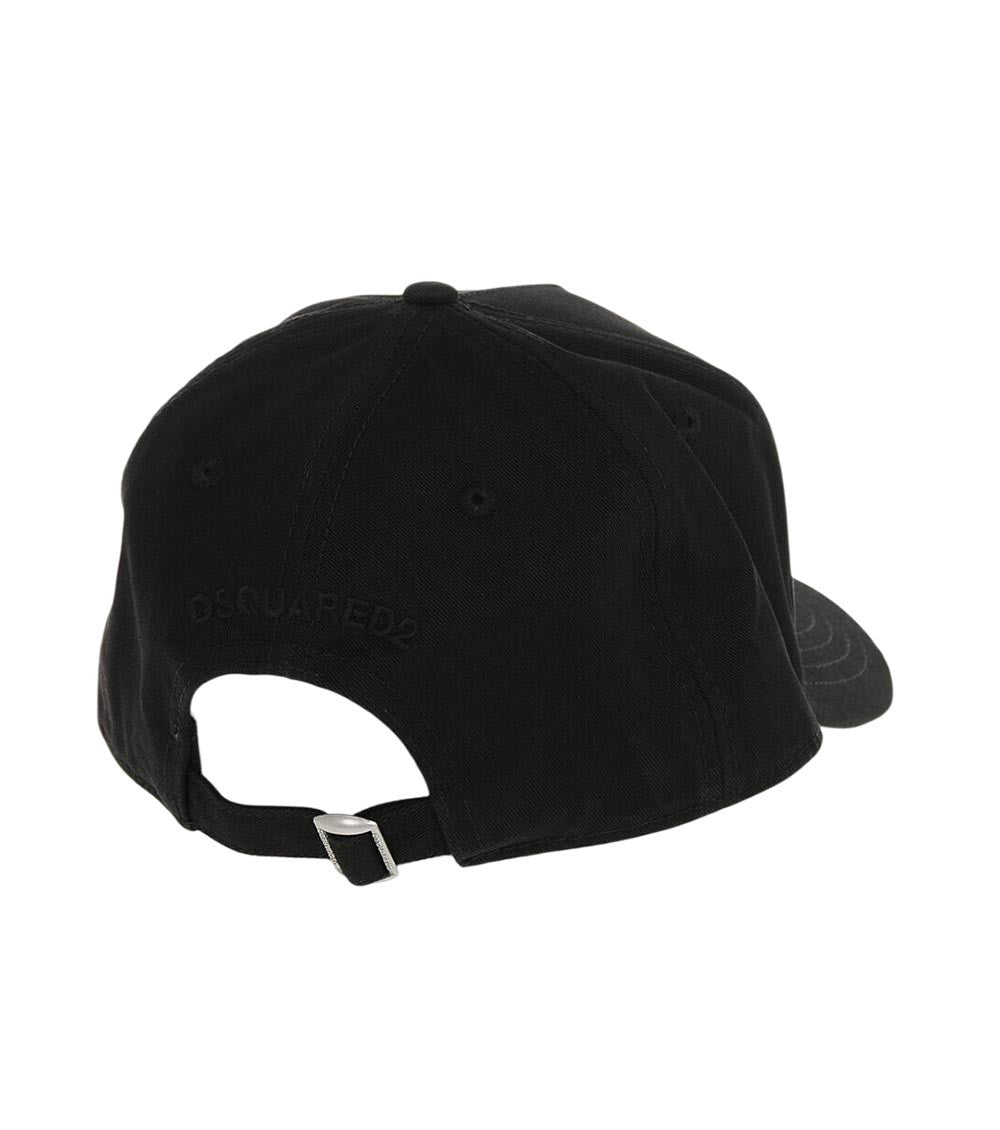 Black Tonal Logo Baseball Cap 3